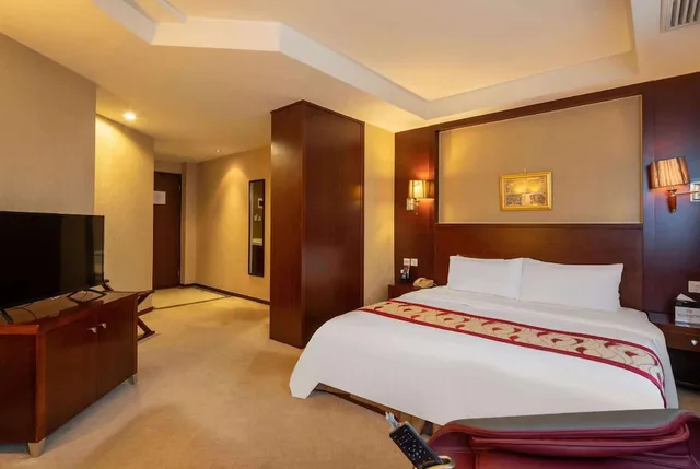 غرفة ديلوكس بسرير كوين، Ramada by Wyndham Wujiaochang Shanghai 1/1