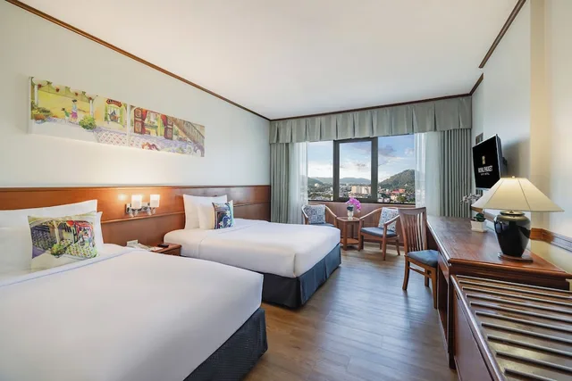 غرفة بريميير ديلوكس بسريرين منفصلين، Royal Phuket City Hotel 2/10