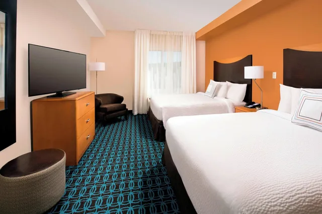 استوديو بسريرين كوين مع أريكة لذوي الإعاقة، Fairfield Inn And Suites Washington Dc New York Avenue 1/1
