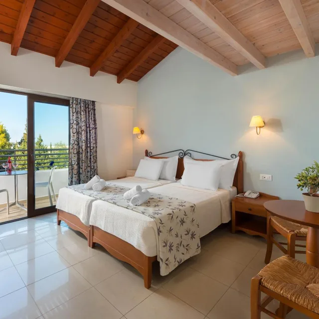 Room, Quadruple, Two Story، Family World Aqua Beach Matoula Complex 2/6