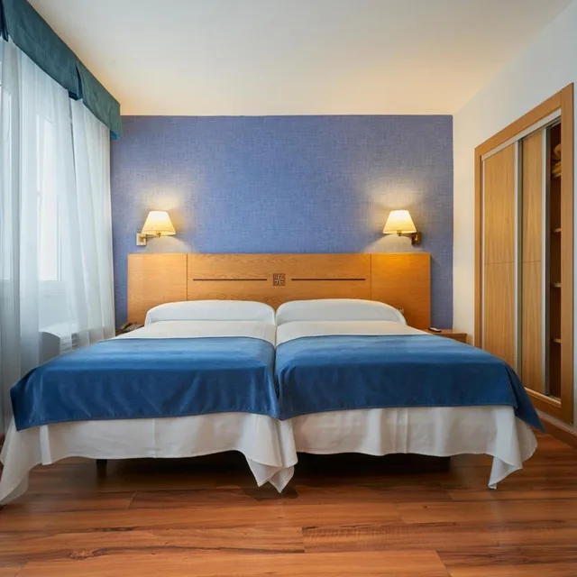 غرفة بسريرين منفصلين، Hotel 40 Nudos 1/3