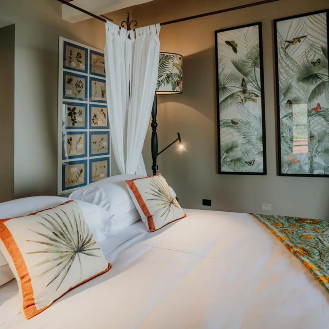 غرفة بسرير مزدوج بشرفة، Hotel Villa Ducale 2/4