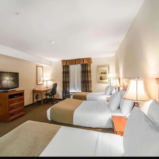 غرفة بسرير مزدوج، Quality Inn & Suites Grande Prairie 6/9