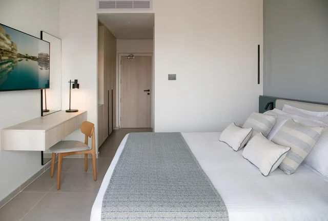 Room, Double Bed, Inland View, Atlantica Aqua Blue Hotel 3/4