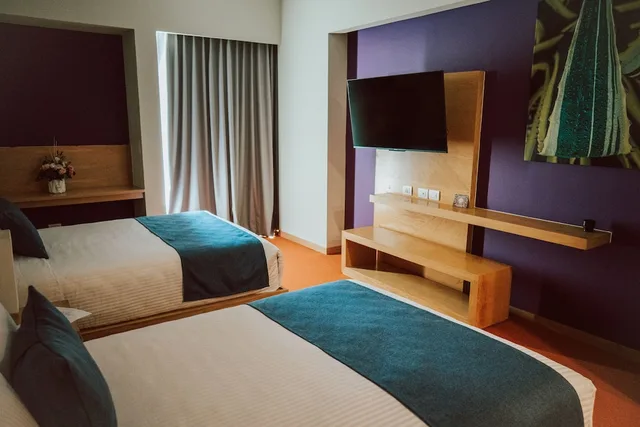 غرفة بسريرين مزدوجين، Gran Hotel Concordia Irapuato 2/2