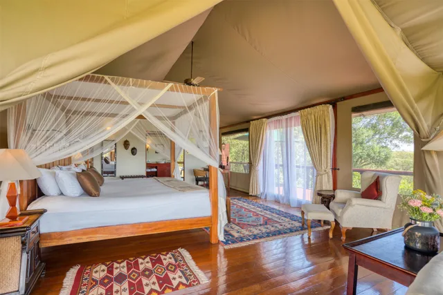 Honeymoon, Tent, Suite, OLARE MARA KEMPINSKI MASAI MARA 3/7