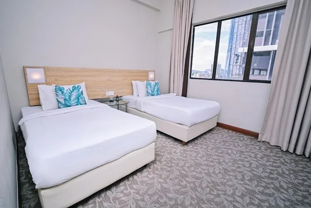 غرفة ديلوكس بسريرين منفصلين، Kingston Hotel 10 @ Bukit Jalil 3/6