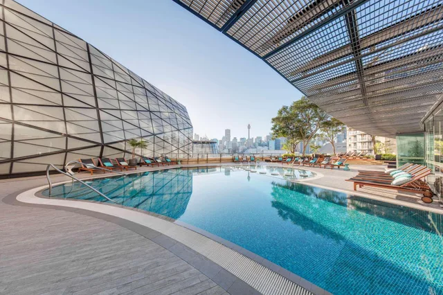 غرفة بسرير كينج، The Star Grand Hotel And Residences Sydney 1/1