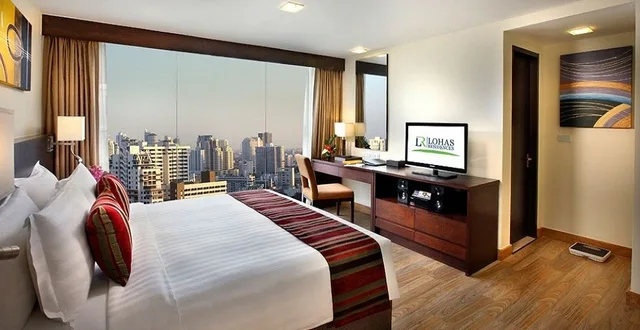 غرفة ديلوكس بسرير مزدوج أو سريرين منفصلين، Lohas Residences Sukhumvit 1/2