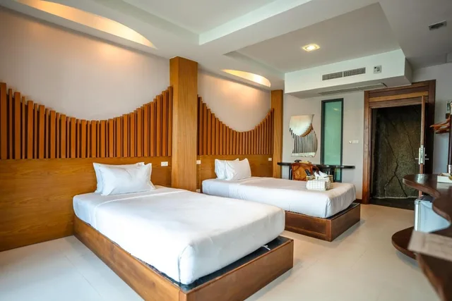 غرفة ديلوكس عائلية بإطلالة على البحر، Dusit Buncha Resort 5/5