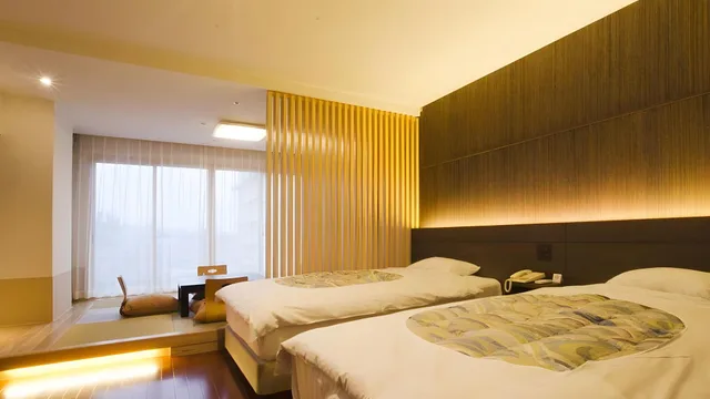 غرفة يابانية غربية سوبيريور بإطلالة على الجبل، Kannawa Onsen Hotel Sansuikan 1/1