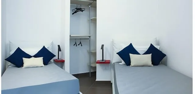 غرفة قياسية بسريرين منفصلين، Hotel Sporting Club 1/2
