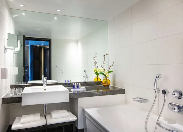 جناح بسرير مزدوج بإطلالة على النهر بغرفة نوم واحدة، Park Plaza London Riverbank 5/9