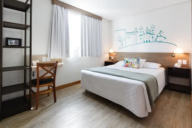 غرفة قياسية بسرير مزدوج، Garibaldi Business Hotel 1/4
