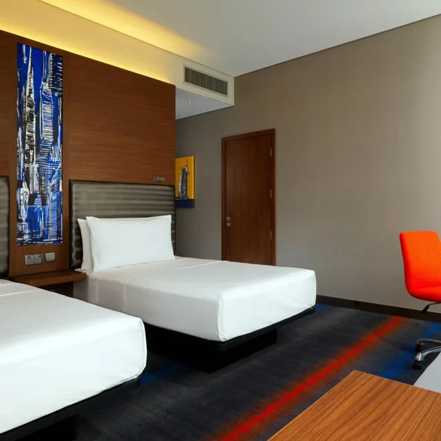 Aloft, Twin Beds, Aloft Me'aisam Dubai 1/8