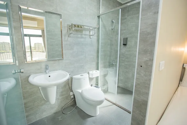 غرفة قياسية رباعية بسريرين مزدوجين بشرفة، Taitung Sun Forest BnB 9/10
