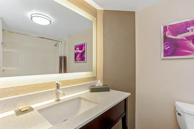 غرفة تنفيذية بسرير كينج مع أريكة، La Quinta Inn Suites Panama City 3/4