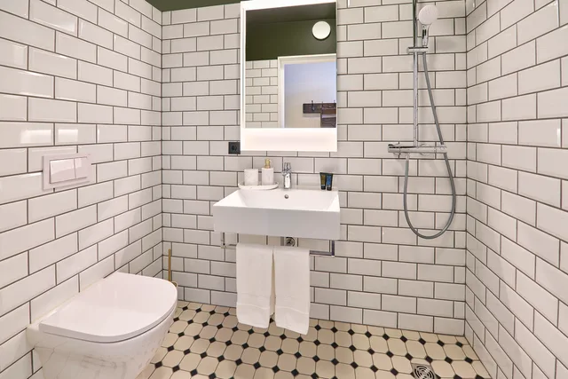 غرفة كلاسيكية بسرير مزدوج بحمام خاص، Kex Hostel Reykjavík 5/6