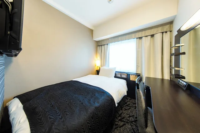Semi Room, Single, Semi Double Bed, APA Hotel Tennouji-Ekimae 6/9
