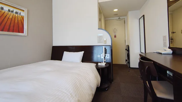 غرفة كومفورت مفردة في المبنى الرئيسي، Hotel Route-Inn Iwakiizumi Ekimae 3/4