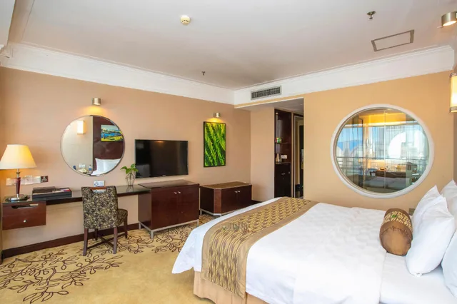 غرفة ديلوكس بسرير كينج، Blue Horizon Hotel (Qingdao Laoshan) 3/3