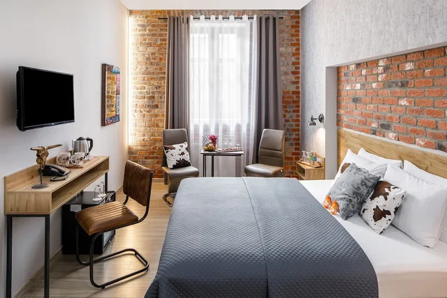 غرفة بسرير مزدوج، Art And Garden Residence 8/9