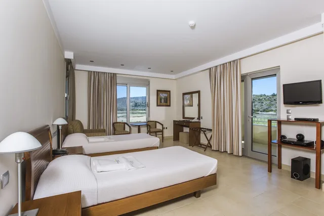 Room, Twin Beds, Mountain View, Sofa, Almiriki Chios Rooms & Apartments 3/6