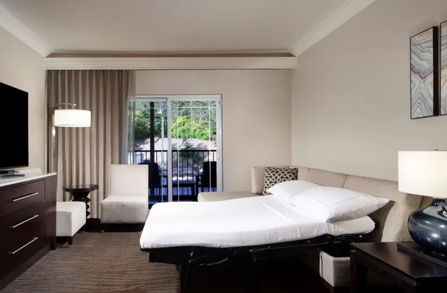 جناح بشرفة بغرفة نوم واحدة، Hilton Santa Cruz/Scotts Valley 2/5