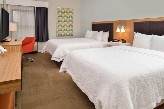 غرفة بسريرين كوين لذوي الإعاقة، Hampton Inn Raleighclayton I40 2/3