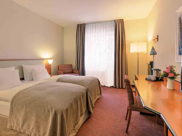 غرفة قياسية بسرير مزدوج، Mercure Hotel Dusseldorf City Center 3/8