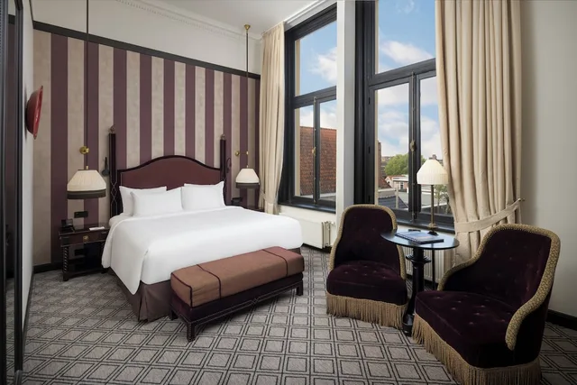 غرفة ديلوكس بسرير كينج، Hotel Des Indes The Hague The Leading Hotels of the World 4/10