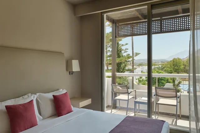 Room, Queen Bed, Inland View, Sofa، Atlantica Akti Zeus Hotel 1/10
