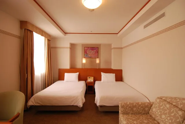 غرفة بسريرين منفصلين للمدخنين، Hotel Tetora Otsu Kyoto 2/3