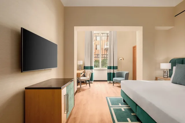 غرفة ديلوكس بسريرين منفصلين، Room Mate Collection Mia Rome Colosseum 6/8