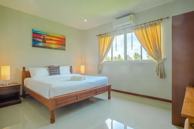 جناح عائلي بسريرين كينج بغرفتي نوم، Maikhao Beach Residence 1/4
