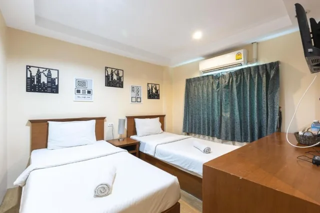 غرفة قياسية بسريرين منفصلين، Sleep At Phuket 5/10