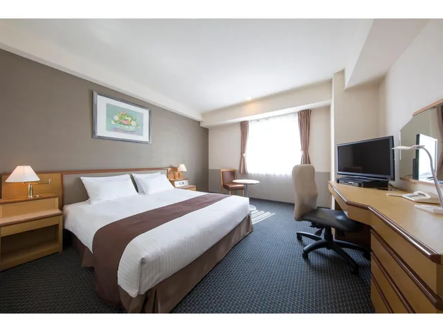 Room, Double Bed, Corner, Smoking, Rembrandt Hotel Tokyo Machida 1/1