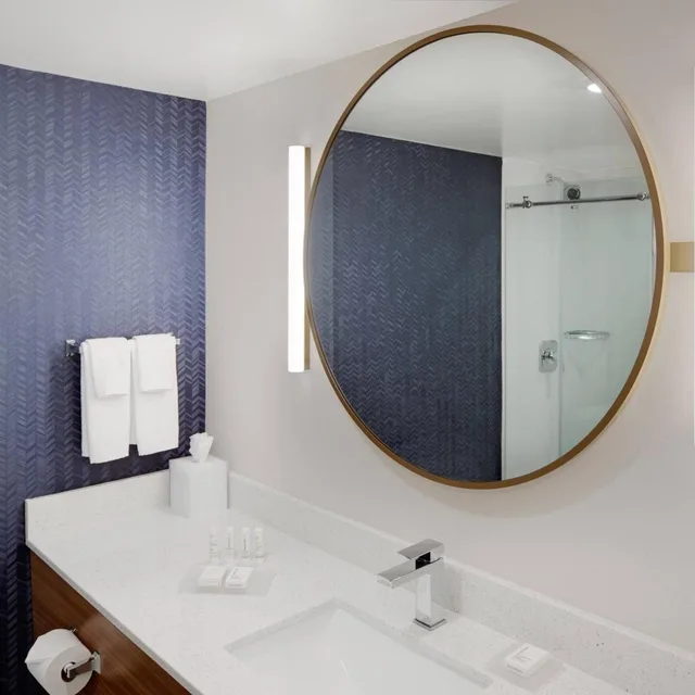 جناح بسرير كينج مع أريكة بحوض استحمام لذوي الإعاقة، Fairfield Inn & Suites by Marriott Atlantic City Absecon 3/3