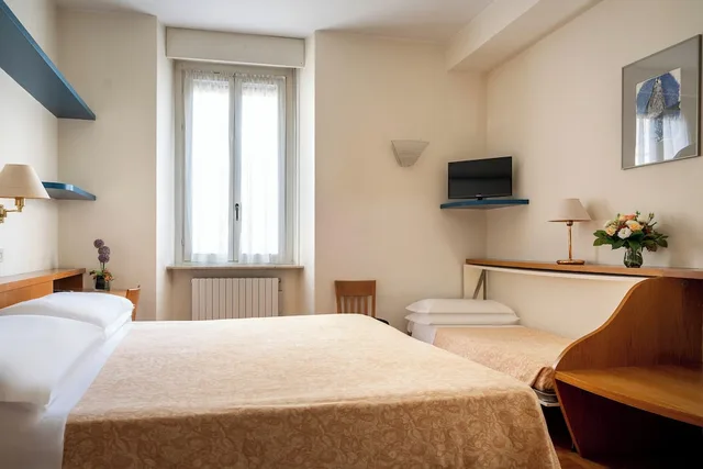 غرفة قياسية ثلاثية بسرير مزدوج وسرير فردي، Hotel Tre Re 3/3