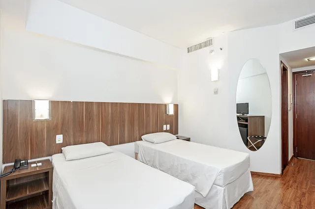 غرفة ديلوكس بسريرين منفصلين، Firenze Business Hotel (ex Slaviero Essential Palhoca Viacatarina) 3/5