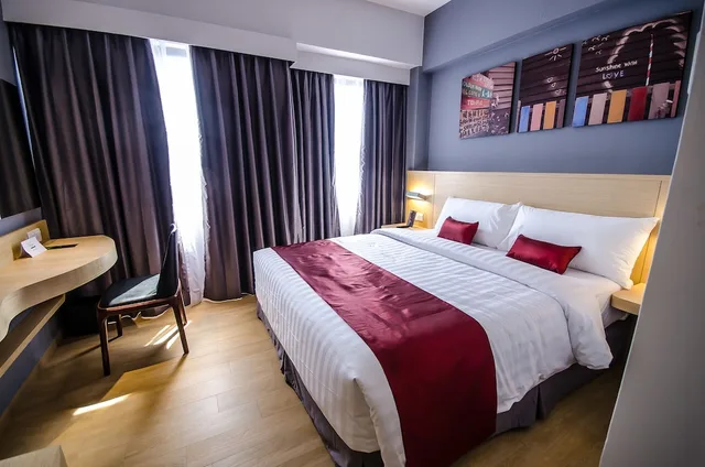 غرفة سوبيريور بسرير كوين، Hotel Neo Penang 5/10