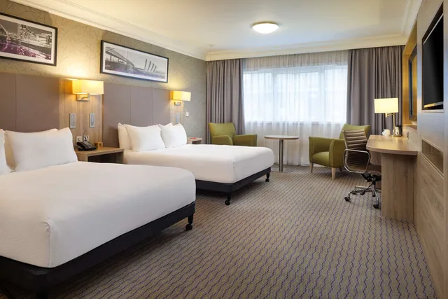 غرفة بسريرين كوين لذوي الإعاقة، Doubletree By Hilton Glasgow Central 7/7