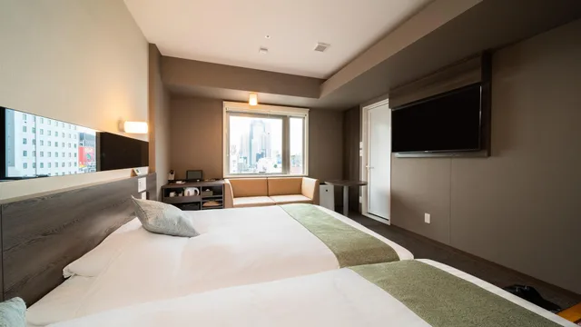 Hollywood, Standard, Twin Beds, Superhotel Premier Ginza 1/1