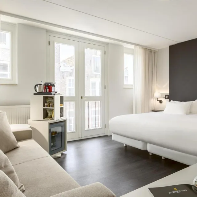 غرفة سوبيريور بسرير مزدوج أو سريرين منفصلين بإطلالة، NH Collection Amsterdam Barbizon Palace 7/10