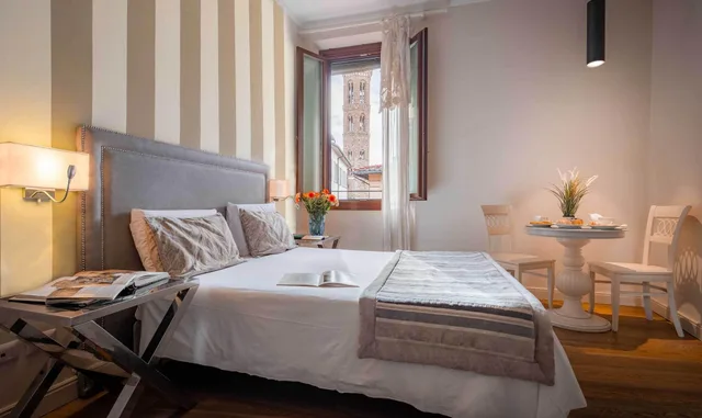 غرفة سوبيريور بإطلالة على المدينة، Boutique Hotel del Corso Firenze 1/2