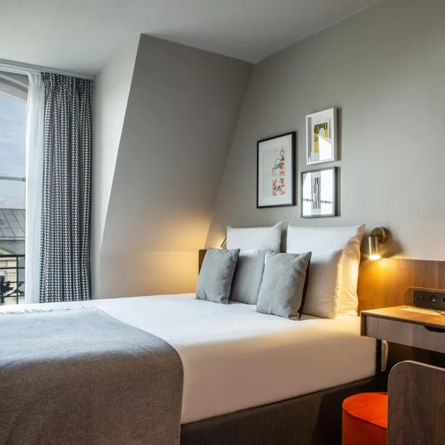 غرفة كلاسيكية مزدوجة، Hotel Flanelles Paris 1/10