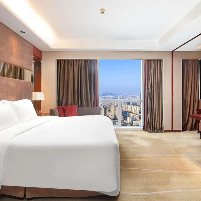 جناح بسرير كوين بإطلالة على المدينة، Sofitel Galaxy Nanjing 1/5