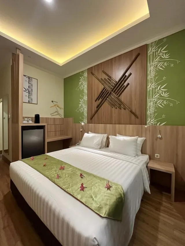 غرفة بريميير بسرير كينج بشرفة، D'Bamboo Suites 6/10