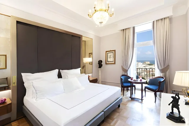 غرفة ديلوكس بسريرين مزدوجين بإطلالة على البحر، Grand Hotel Parkers 1/1