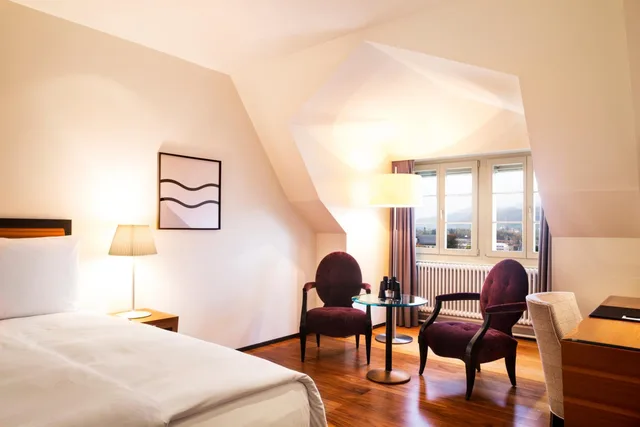 غرفة ديلوكس مفردة بسرير مزدوج، Bellevue Palace 4/5